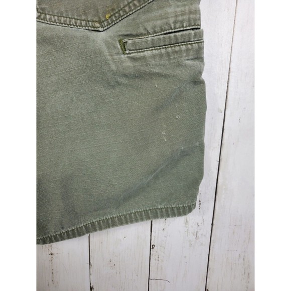 CARHARTT Carpenter Work Shorts Green Cotton B147 LBR Original Fit Men's Sz 38 - Picture 8 of 11